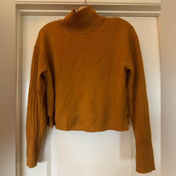 FP Audrey Cashmere Turtleneck- Inca Gold - Picture 2 of 8